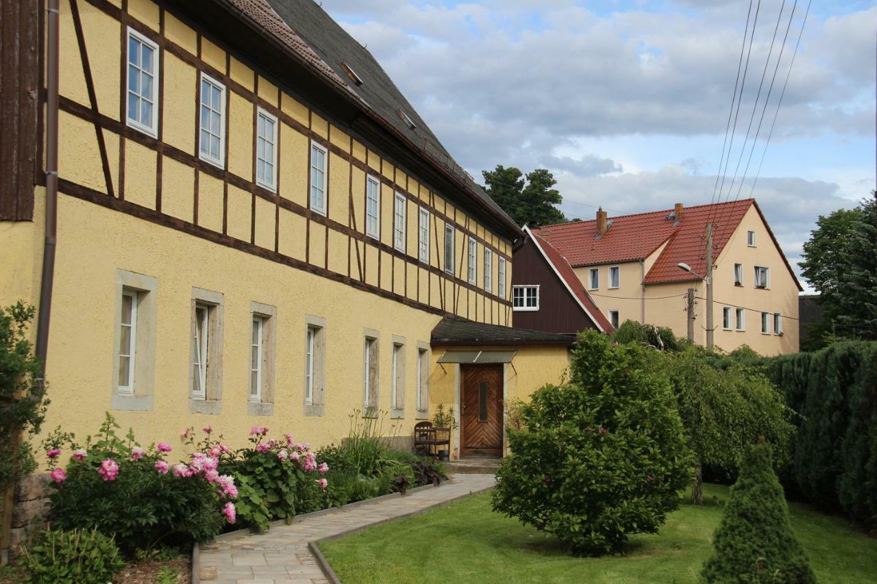 Appartamento Ferienhof Cunnersdorf Kurort Gohrisch Esterno foto